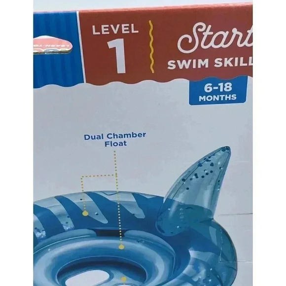 Swim School 16-18 Months Baby Boat Level 1 Sharkie Glitter. New in Box - Picture 12 of 15